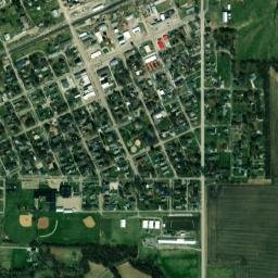 1500E Stronghurst IL 61480 USA High Resolution Satellite Map