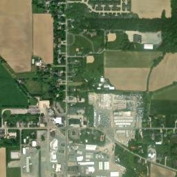 Kidron Ohio High Resolution Satellite Map