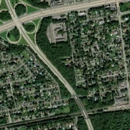 North Great River New York High Resolution Satellite Map