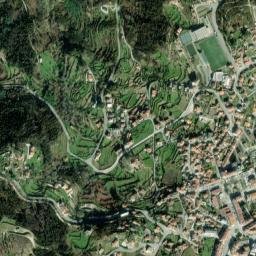 Oliveira de Frades map(satellite map)