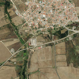 Villar de Ciervo map(satellite map)