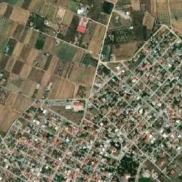 Géfyra map(satellite map)