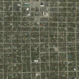 Bluffton map(satellite map)