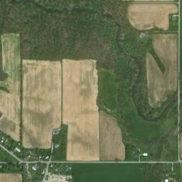 Wyandot Ohio High Resolution Satellite Map