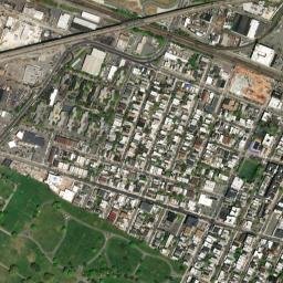 Hudson County map(satellite map)