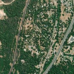 Tunnel Inn California High Resolution Satellite Map