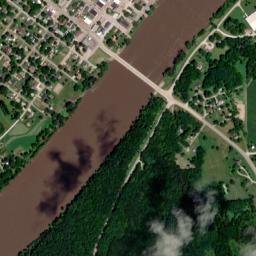Keosauqua map(satellite map)