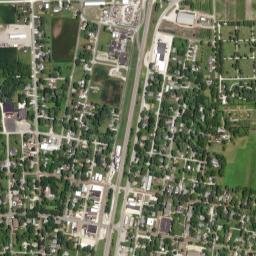 Onarga map(satellite map)