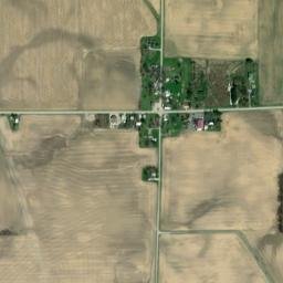 New Winchester Ohio High Resolution Satellite Map