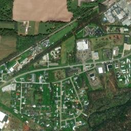 Pekin Ohio High Resolution Satellite Map