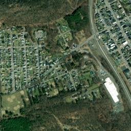 Saint Clair map(satellite map)