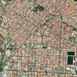 Amposta map(satellite map)