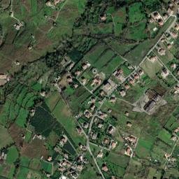 Malche-Santa Croce-Serroni map(satellite map)