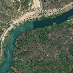 Coram California High Resolution Satellite Map