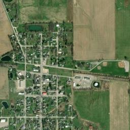 Harrod Ohio High Resolution Satellite Map