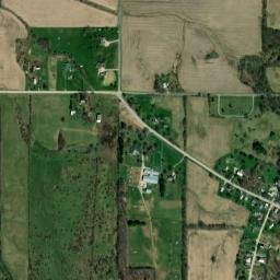 Blooming Grove Ohio High Resolution Satellite Map