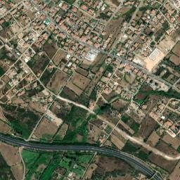 Budoni map(satellite map)