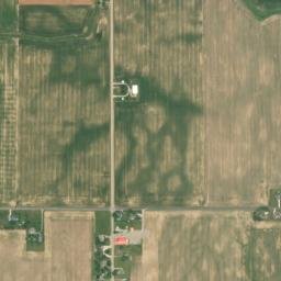 Monticello Ohio High Resolution Satellite Map