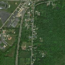 Justus Ohio High Resolution Satellite Map