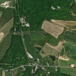 Battlesburg Ohio High Resolution Satellite Map