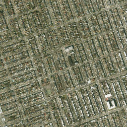 Saint Albans New York High Resolution Satellite Map