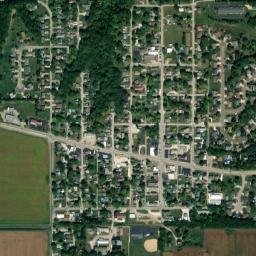 Hanna City map(satellite map)