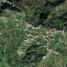 Piegolelle-San Bartolomeo map(satellite map)