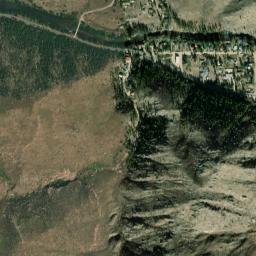 Poudre Park Colorado High Resolution Satellite Map