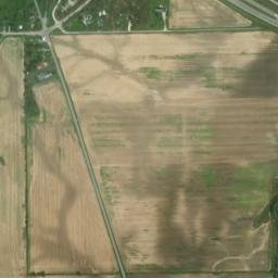 Brush Ridge Ohio High Resolution Satellite Map