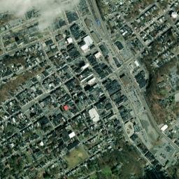 Pottsville map(satellite map)