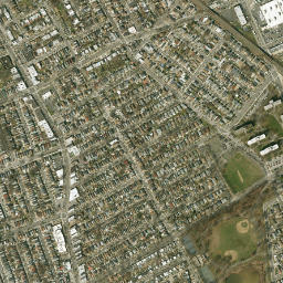 Cedar Manor Houses New York High Resolution Satellite Map