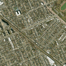 Locust Manor New York High Resolution Satellite Map