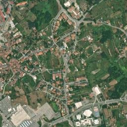 Viseu map(satellite map)