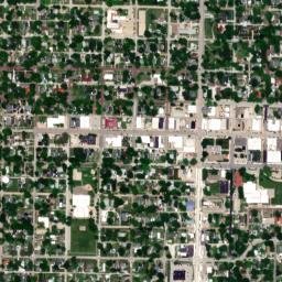 Nebraska City map(satellite map)