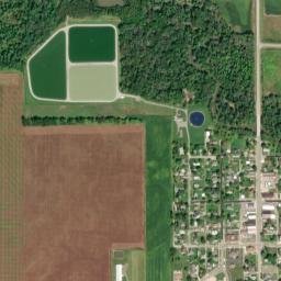 Mendon Ohio High Resolution Satellite Map