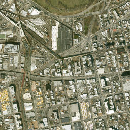 Broadway Junction New York High Resolution Satellite Map