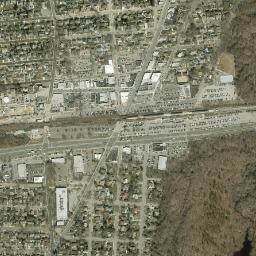 Massapequa New York High Resolution Satellite Map