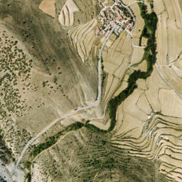 Aguatón map(satellite map)
