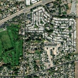 Salt Lake County map(satellite map)