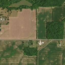 4709 E 1100 S La Fontaine Indiana High Resolution Satellite Map