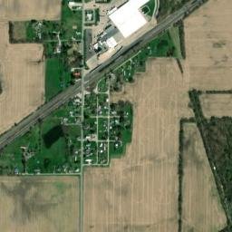 Martel Ohio High Resolution Satellite Map