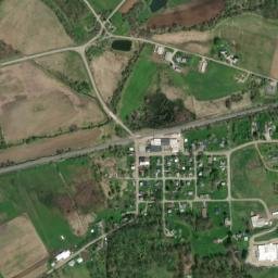 Big Prairie Ohio High Resolution Satellite Map