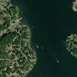 Lake Mohawk map(satellite map)