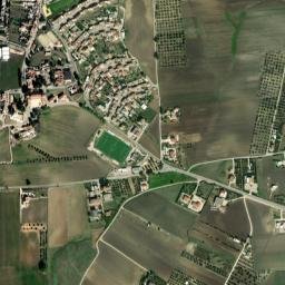 La Martella map(satellite map)
