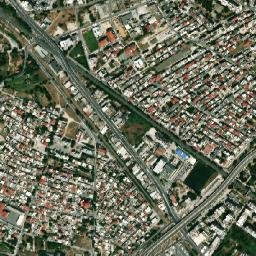 Meneméni map(satellite map)