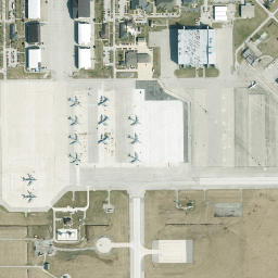 Grissom Air Force Base map(satellite map)