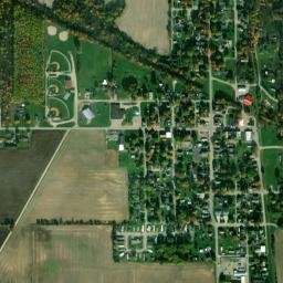 141-199 South Railroad Street, Bunker Hill, IN High Resolution Satellite Map