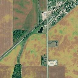 Hume Ohio High Resolution Satellite Map