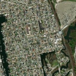 Queens County map(satellite map)