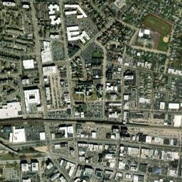 Rockville Centre New York High Resolution Satellite Map